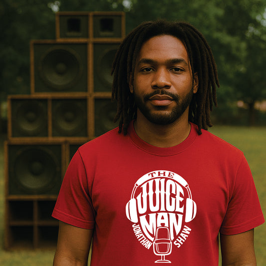 THE JUICEMAN JONATHAN SHAW UNISEX T-SHIRTS