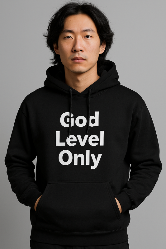 GOD LEVEL ONLY  HOODIE by Michael Jazz Brand